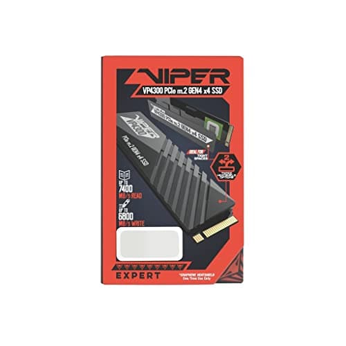 Patriot Viper VP4300 1TB M.2-2280 SSD PCIe 4.0 X4 NVMe image