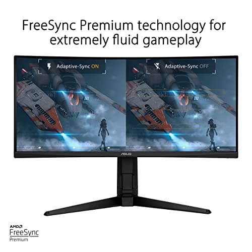 Asus TUF Gaming VG30VQL1A 29.5" 2560x1080 200Hz VA Curved Monitor image