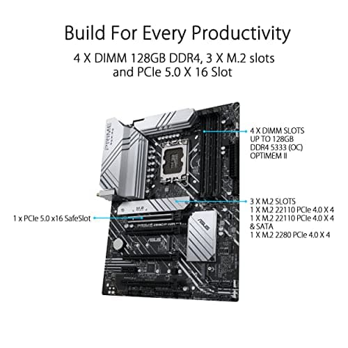 Asus PRIME Z690-P WIFI D4 DDR4 ATX image