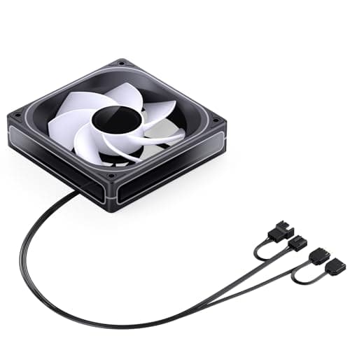 Jonsbo ZB-120BR 120mm Black PWM Addressable RGB 65.26 CFM 1-Pack image