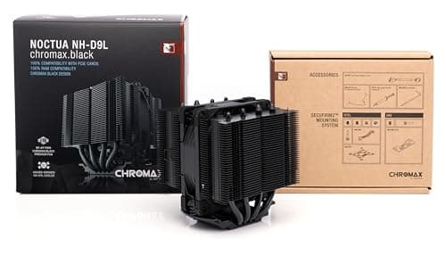 Noctua NH-D9L chromax.black Air 110mm Black image