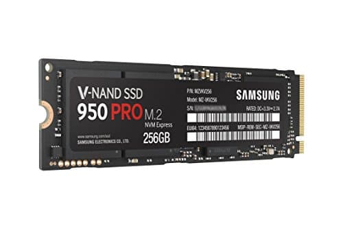 Samsung 950 PRO 256GB M.2-2280 SSD PCIe 3.0 x4 NVMe image