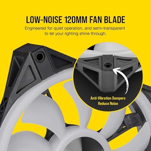 Corsair iCUE QL120 120mm Black RGB PWM 3-Pack image