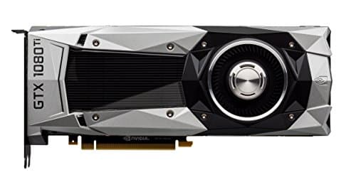 PNY Founders Edition GeForce GTX 1080 Ti 11GB GDDR5X Black / Silver image