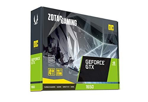 Zotac GAMING OC GeForce GTX 1650 G5 4GB GDDR5 Black / Silver image