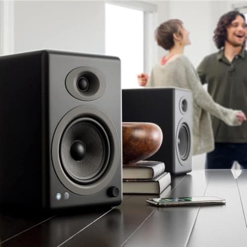 Audioengine A5+ Black 2.0 Channel 150W Speaker System image