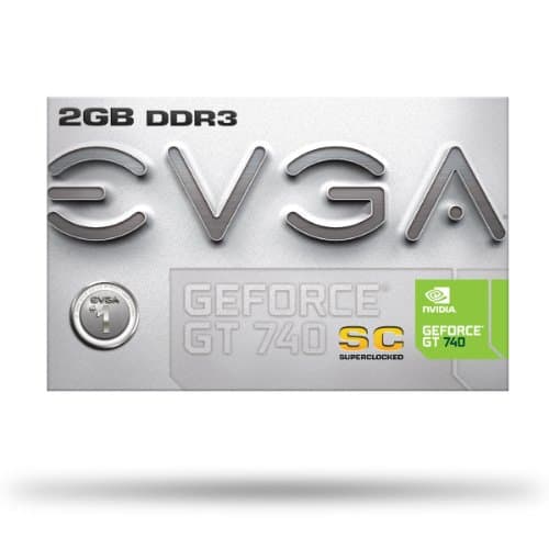 EVGA Superclocked GeForce GT 740 2 GB image