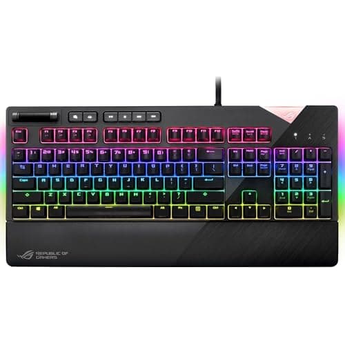 Asus ROG Strix Flare RGB Wired Cherry MX Brown Mechanical Gaming Keyboard image