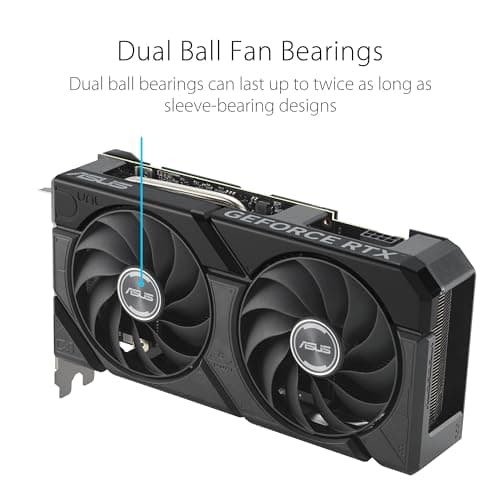 Asus DUAL EVO OC GeForce RTX 4060 Ti 16GB GDDR6 Black image