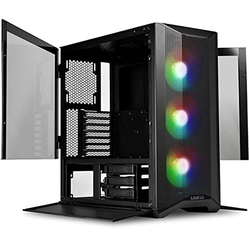 Lian Li Lancool II Mesh ATX Mid Tower Black with Tempered Glass Side Panel and USB 3.2 Gen 1 Type-A image