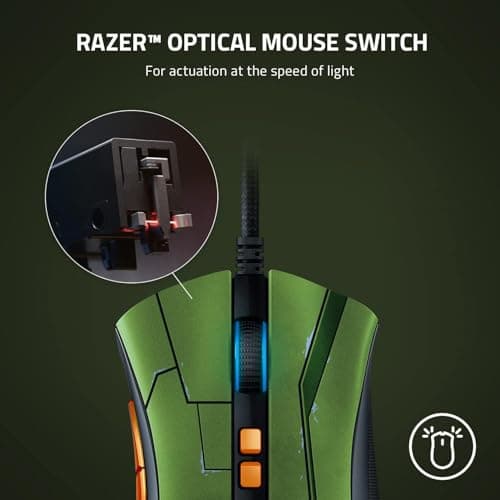 Razer DeathAdder V2 - Halo Infinite Wired Optical Gaming Mouse image