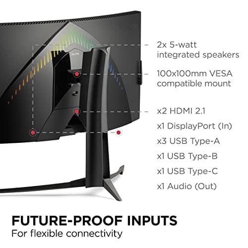 ViewSonic XG340C-2K 34" 3440x1440 180Hz VA Curved Monitor image