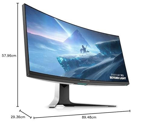 Dell AW3821DW 37.5" 3840x1600 144Hz IPS Curved Monitor image