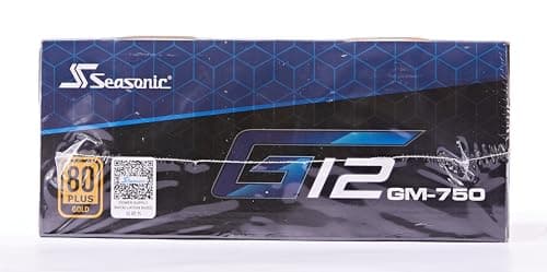 SeaSonic G12 GM Black / Blue 750W Semi-Modular 80+ Gold image