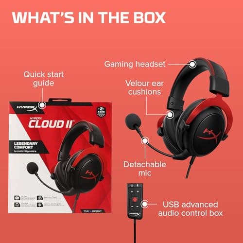 HP HyperX Cloud II 7.1 Channel Closed Gaming Headset image