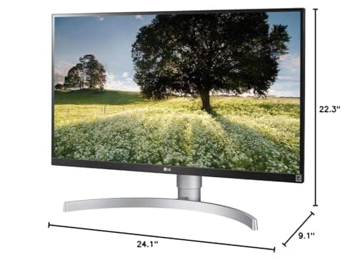 LG 27UK650-W 27" 4K 60Hz IPS Monitor image