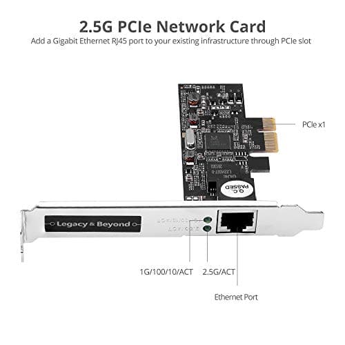 SIIG LB-GE0611-S1 2.5 Gb/s Ethernet PCIe x1 image