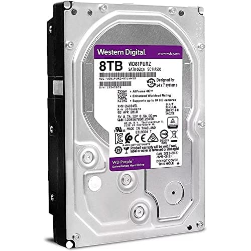 Western Digital Purple 8TB HDD 3.5" SATA image