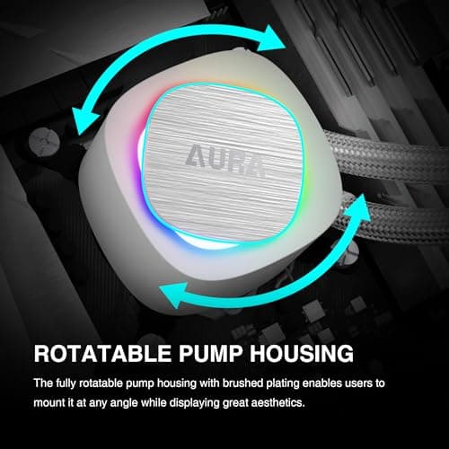 GAMDIAS AURA GL240 V2 Water 240mm 73.6 CFM image