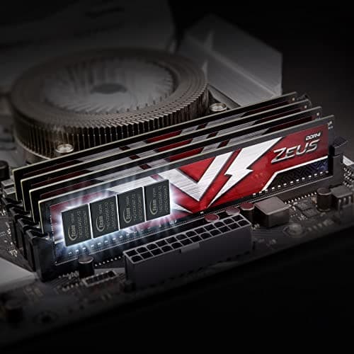 TEAMGROUP T-Force Zeus Red DDR4-3200 CL20 16GB (2x8GB) image