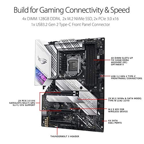 Asus Z490 ROG STRIX Z490-A GAMING LGA1200 DDR4 ATX image