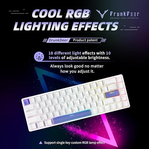 DrunkDeer G65 RGB Wired Gaming Keyboard image
