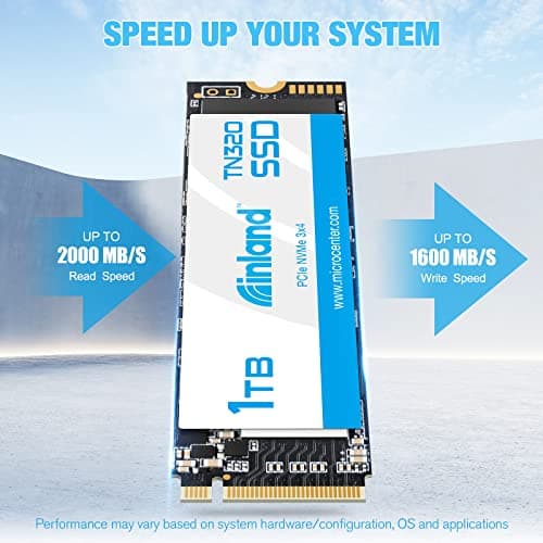 Inland TN320 1TB SSD M.2-2280 PCIe 3.0 x4 NVMe image