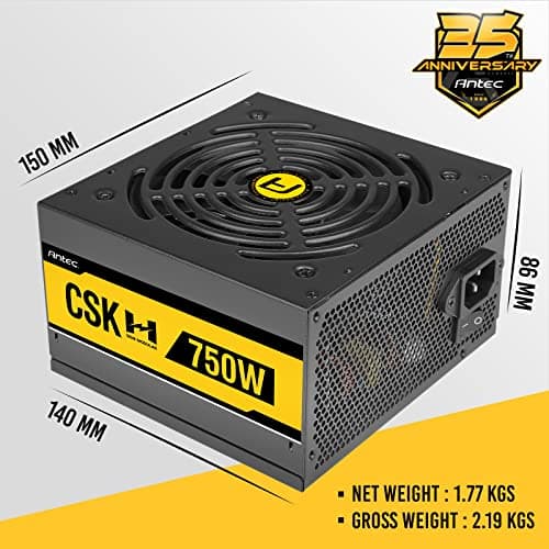 Antec CSK ATX 750W Semi-Modular 80+ Bronze Certified image