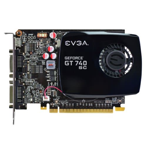 EVGA Superclocked GeForce GT 740 2 GB image