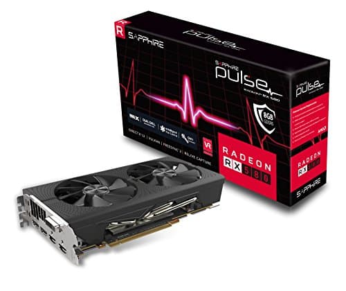 SAPPHIRE PULSE Radeon RX 580 8GB GDDR5 PCI-E Dual HDMI / DVI-D / Dual DP OC w/ Backplate (UEFI), 100411P8GOCL image