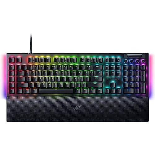 Razer BlackWidow V4 RGB Wired Razer Yellow Mechanical Gaming Keyboard image
