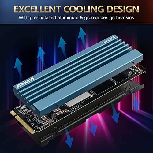 Inland Gaming Performance Plus 4TB SSD M.2-2280 PCIe 4.0 X4 NVMe image