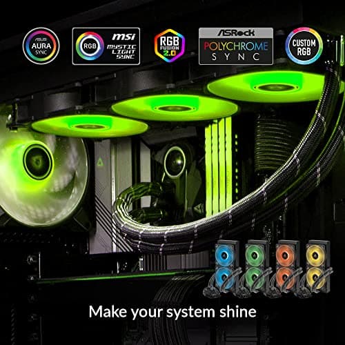 ARCTIC Liquid Freezer II Water 420mm RGB 68.9 CFM Black image