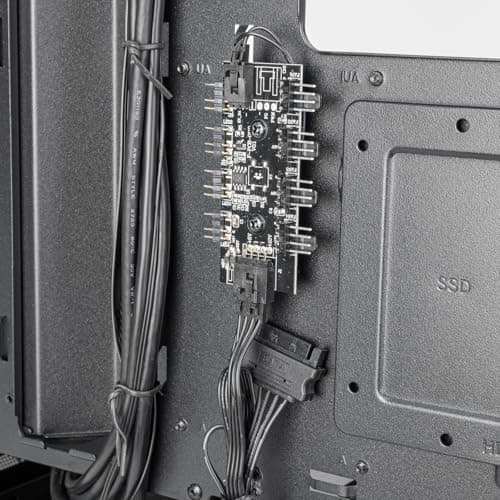 Silverstone FARA 514X ATX Mid Tower Black Tempered Glass image