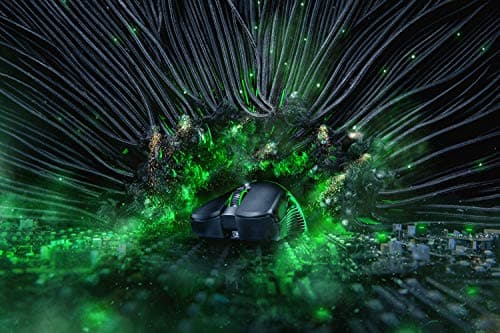 Razer Mamba Wireless, Wired/Wireless Gaming Mouse with True 16,000 DPI 5 Generation Optical Sensor, 50 Hour Battery Life, Powered by Razer Chroma image