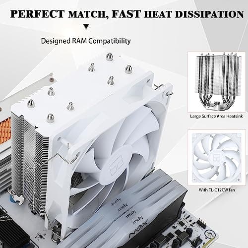 Thermalright Assassin X Refined SE Air 148mm White / Silver image