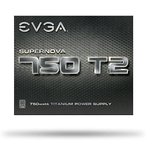 EVGA SuperNOVA 750 T2 750W Fully Modular 80+ Titanium Certified image