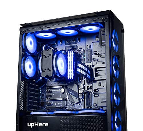 upHere 3-Pack 120mm 3-Pin High Airflow Quiet Edition Blue LED Case Fan for PC Cases, CPU Coolers, and Radiators T3BE3-3 image
