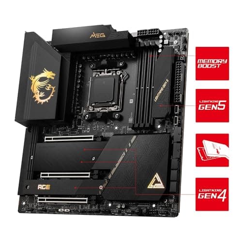MSI X670E MEG ACE AM5 WIFI DDR5 EATX image
