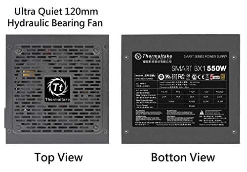 Thermaltake Smart BX1 Black 550W Non-Modular 80+ Bronze Certified ATX image