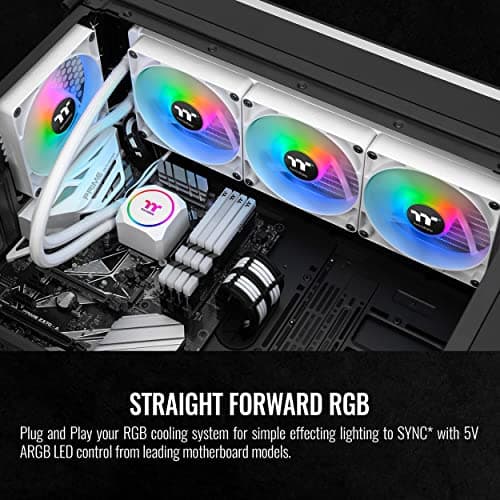 Thermaltake TH420 Water 420mm ARGB Sync 84.32 CFM White image