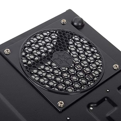 Silverstone ML04 HTPC Black Mesh Side Panel USB 3.2 Gen 2 Type-C USB 3.2 Gen 1 Type-A image