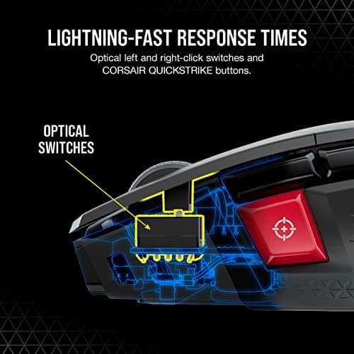 Corsair M65 RGB ULTRA WIRELESS Wireless Optical Mouse image