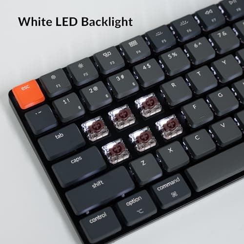 Keychron K3 V2 Ultra-slim RGB Wired/Wired/Bluetooth Standard Keyboard image