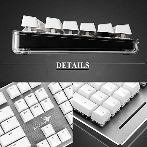 Rottay TH-306 RGB Wired Outemu Brown Gaming Keyboard image