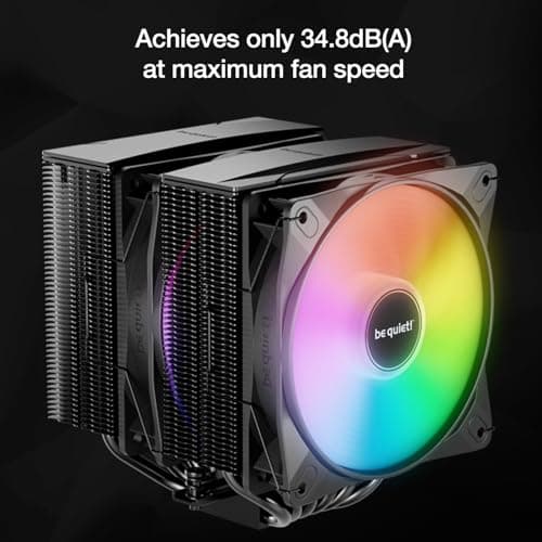 be quiet! Pure Rock Pro 3 LX 61.8 CFM Air 61.8 CFM 155mm Black image