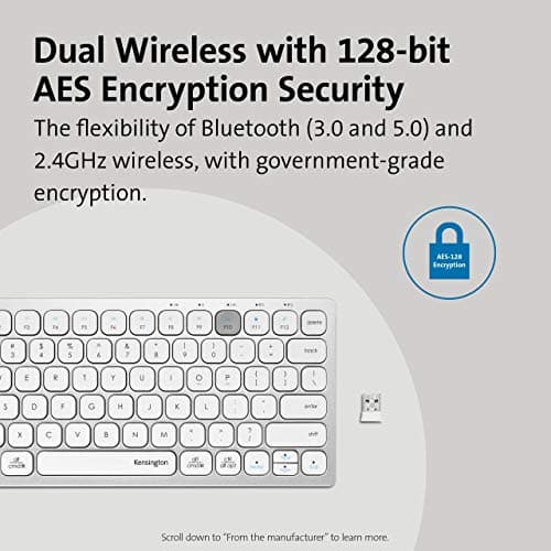 Kensington K755 Bluetooth/Wireless/Wired Standard Keyboard image