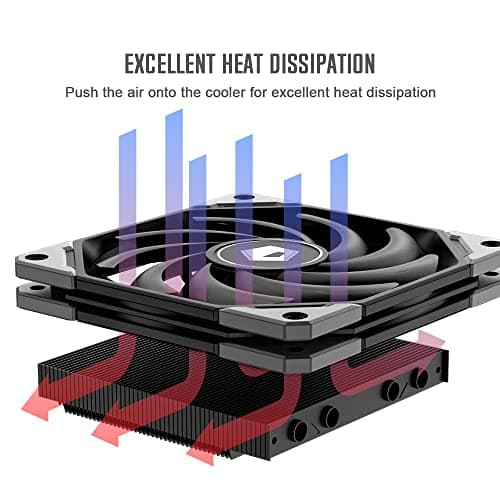ID-COOLING IS-50X V2 54.6 CFM Air 57mm Black / Gray image
