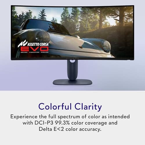 Dell Alienware AW3425DW 34.2" 1440p 240Hz QD-OLED Curved Monitor image