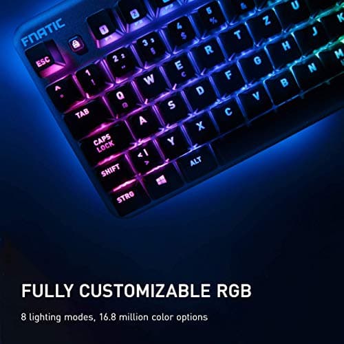 FNATIC miniSTREAK RGB Wired Gaming Keyboard image